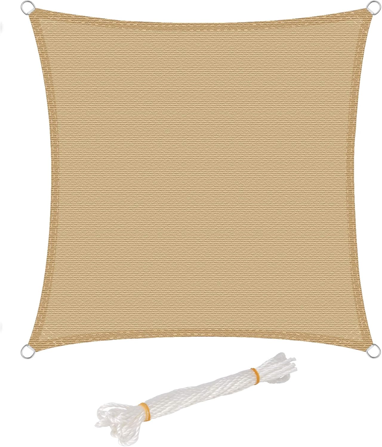 WOLTU Toldo Vela Sombra Cuadrado