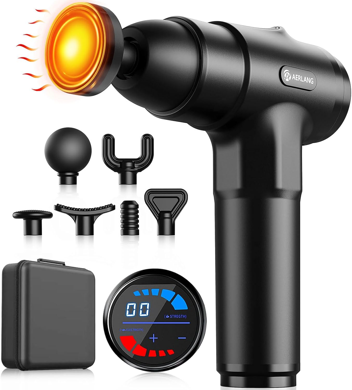 AERLANG Pistola de Masaje Muscular AERLANG Pistola Masaje Muscular