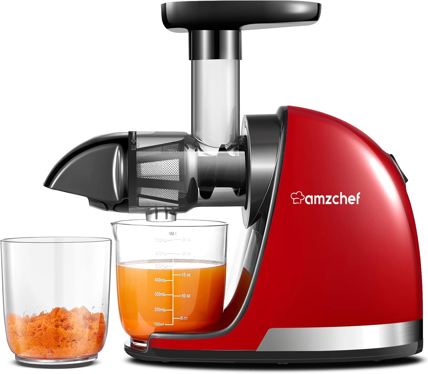 AMZCHEF Licuadora prensado frío