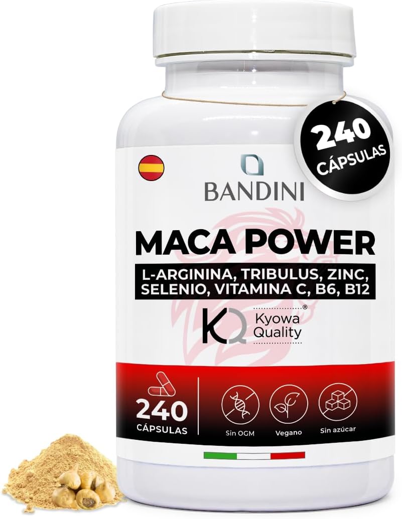 Bandini® MACA POWER 240 Cápsulas