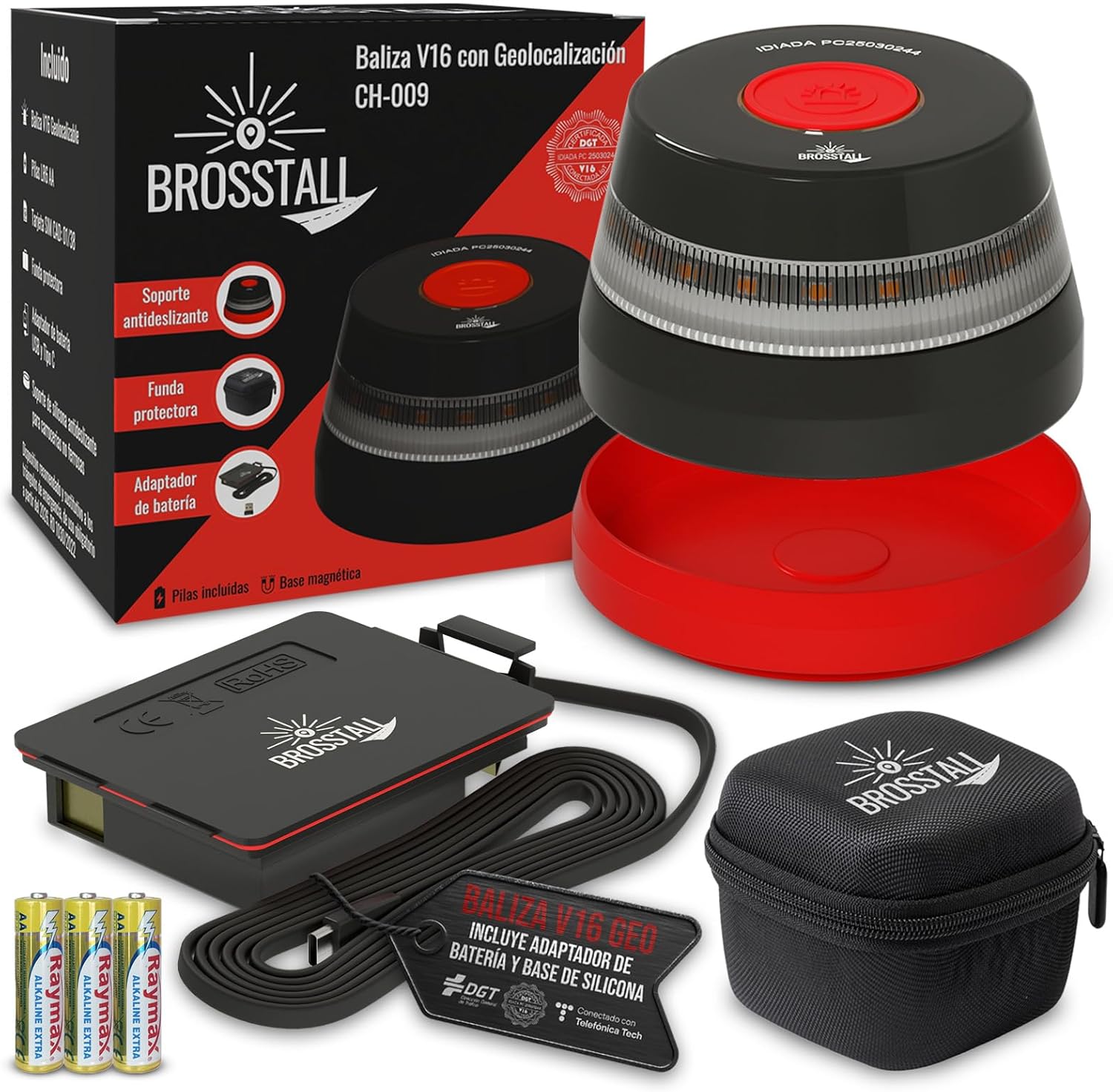 Brosstall Baliza V16 Homologada DGT