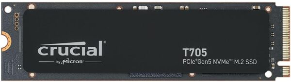 Crucial T705 SSD 2TB PCIe Gen5 NVMe
