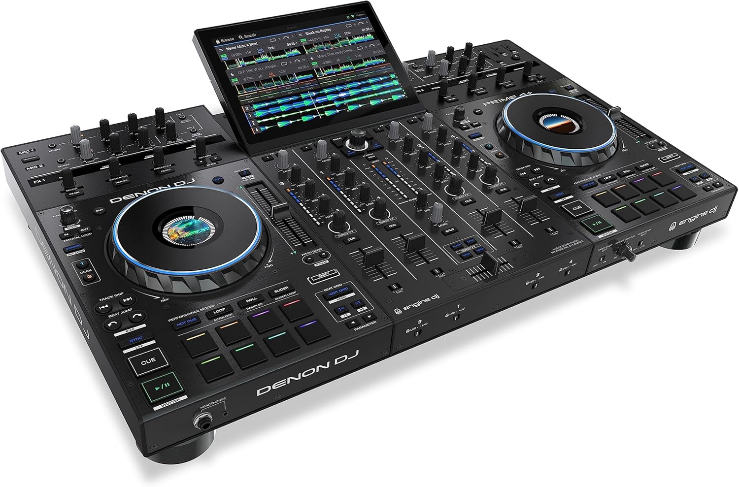 Denon DJ PRIME 4+ controlador DJ Denon DJ PRIME 4+trolador DJ