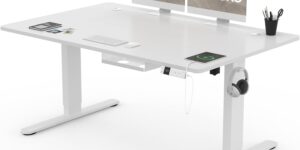 Devoko 140x80cm Escritorio Elevable