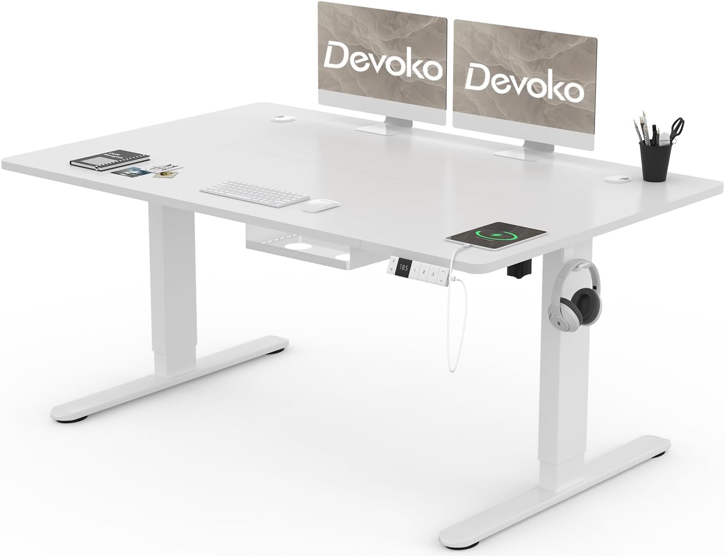 Devoko 140x80cm Escritorio Elevable