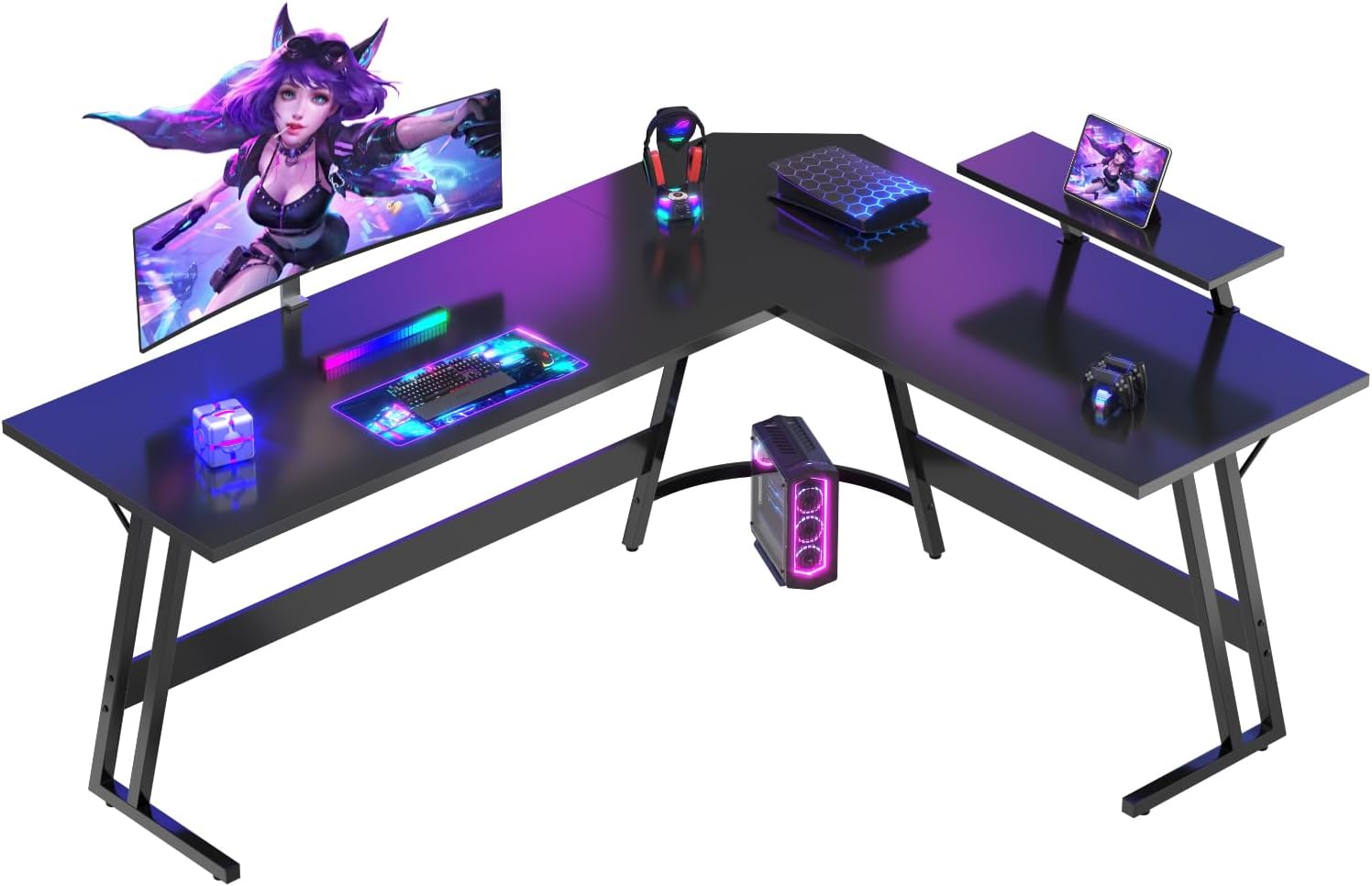 Devoko Escritorio Gaming de Esquina Devoko Escritorio Gaming Esquina