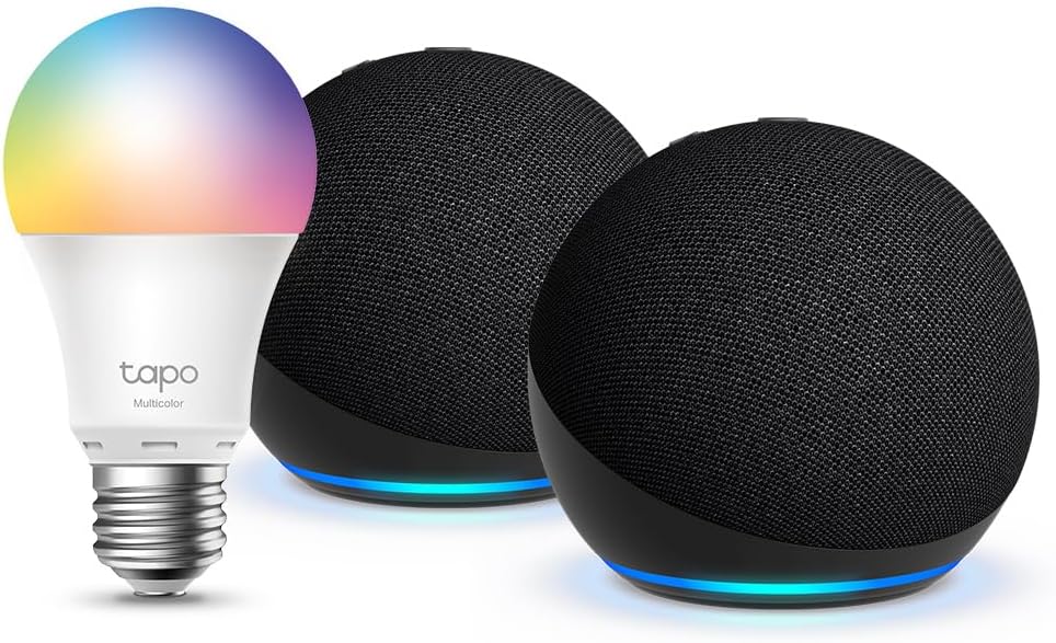 Echo Dot (5 generación) Antracita pack 2