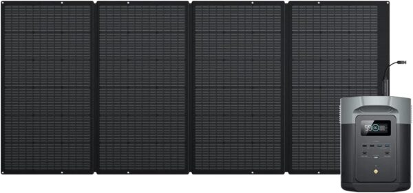 Generador solar EcoFlow DELTA 2 Max