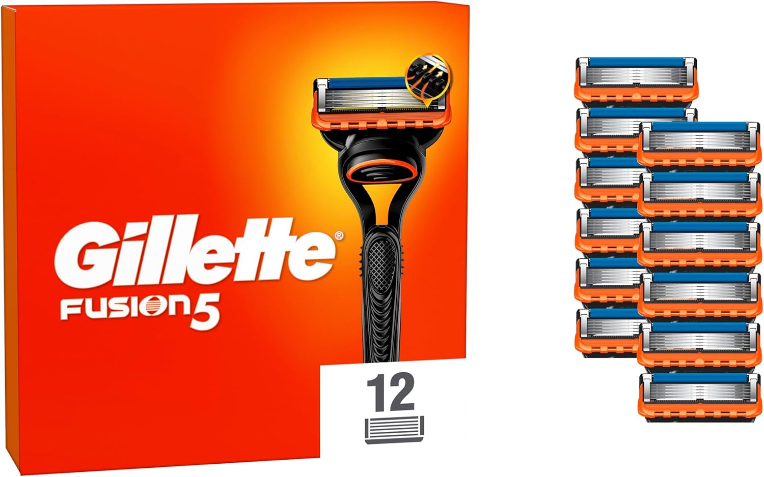 Gillette Fusion5 Pack 12