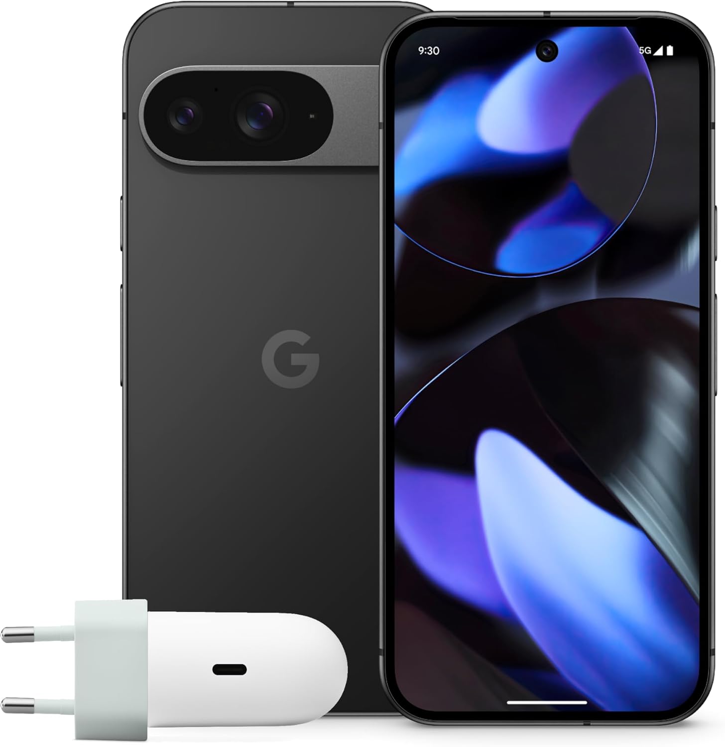 Google Pixel 9 con Cargador USB-C Google Pixel 9 Cargador USBC