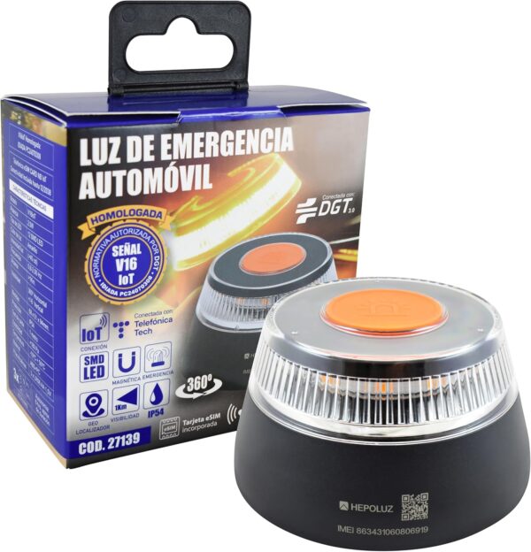 Hepoluz Luz de emergencia V16