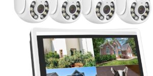 Hiseeu 【5MP+3TB】 5MP Kit Camaras