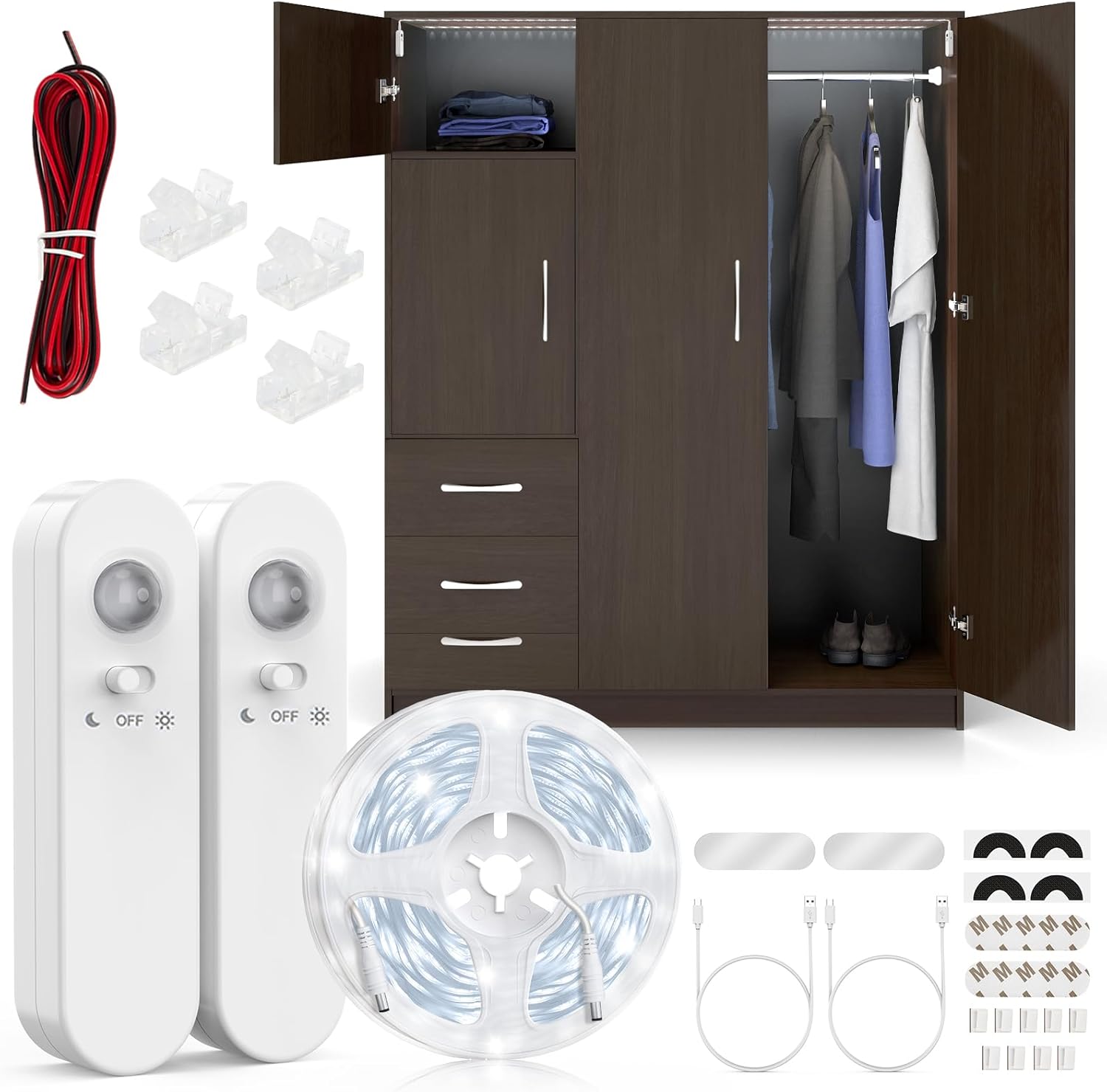 Hoobabuy Tira LED Sensor