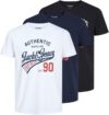 JACK & JONES T-Shirt 3-Pack Logo JACK & JONES TShirt 3Pack Logo