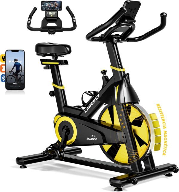 LABGREY Bicicleta Indoor Ejercicio