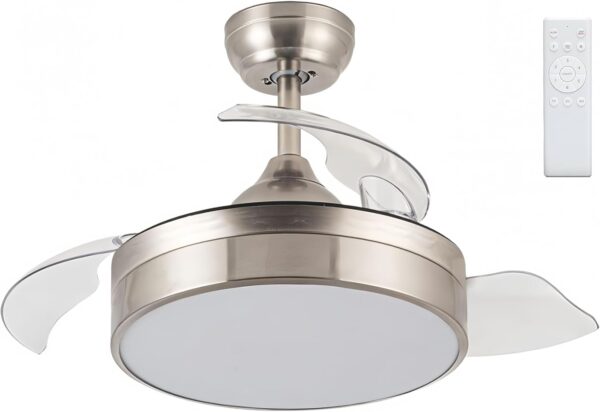 LEDUNI Ventilador Luz Lámpara