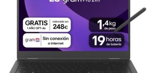 LG gram 16T90TP KAD88B Ordenador