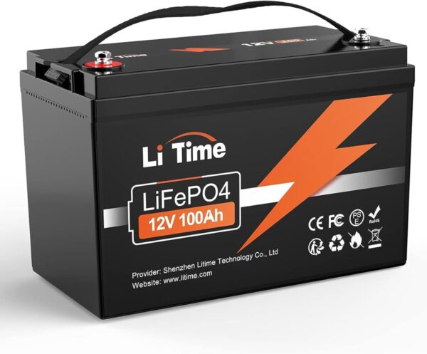LiTime Bateria Litio 12V 100Ah, LiTime Bateria Litio 12V 100Ah