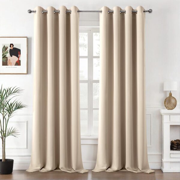 MIULEE Cortinas Salon Opacas 2