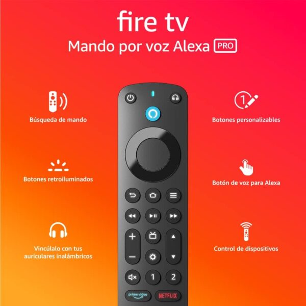 Mando por voz Alexa Pro  Con