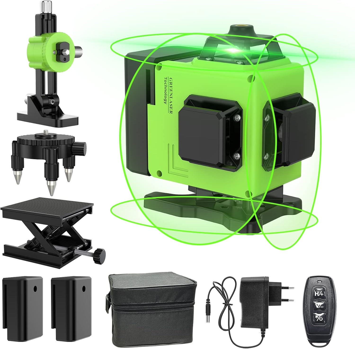 Nivel Laser Autonivelante 360°x 4