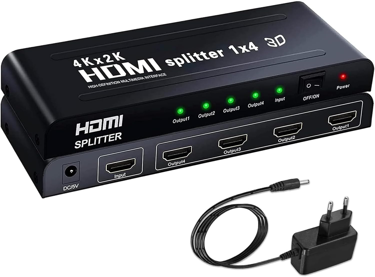 Ozvavzk Splitter HDMI 1x4