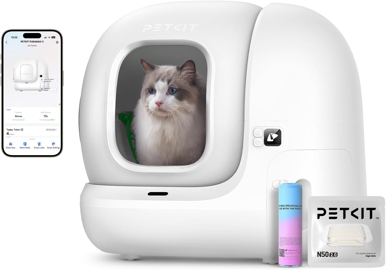 PETKIT Pura MAX 2 Arenero Gatos
