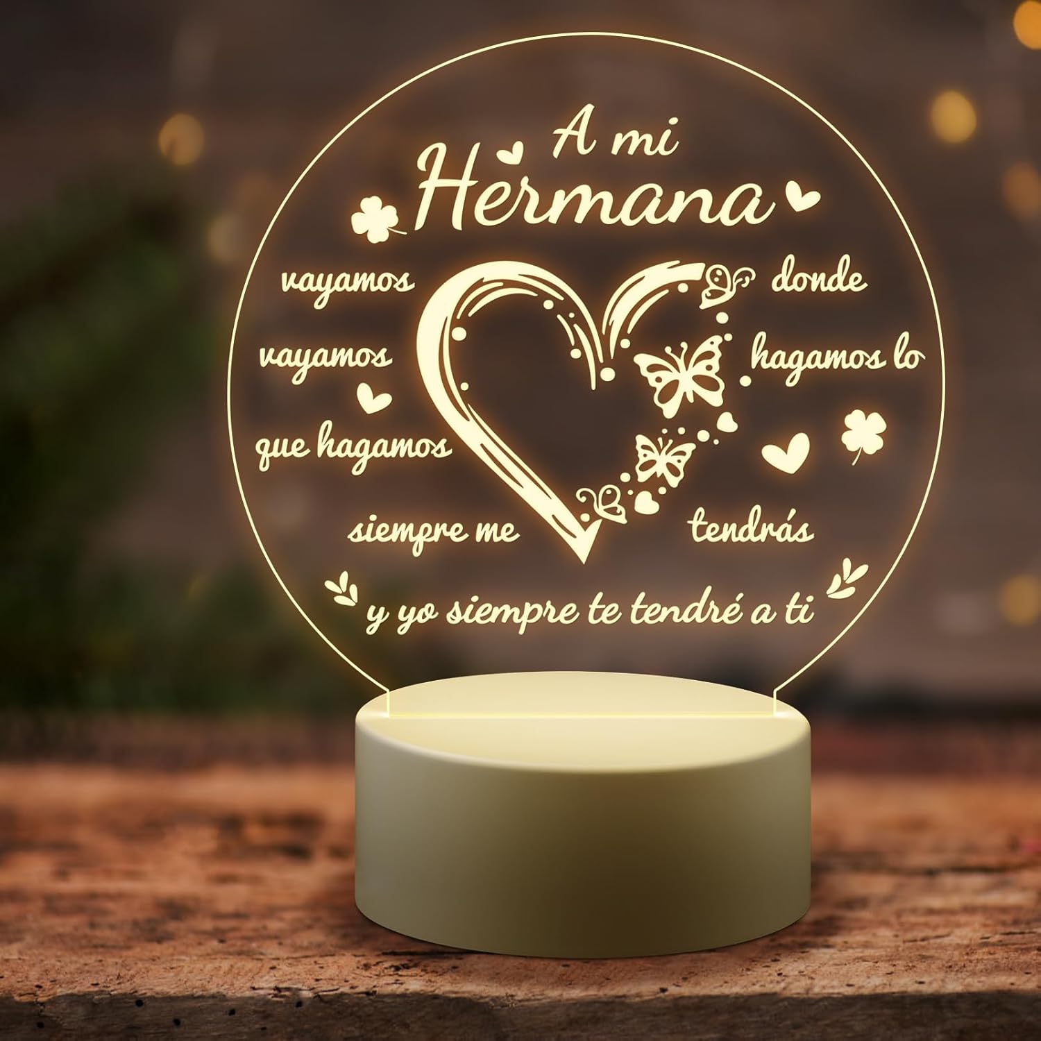 PRSTENLY Regalo Hermana Lámpara