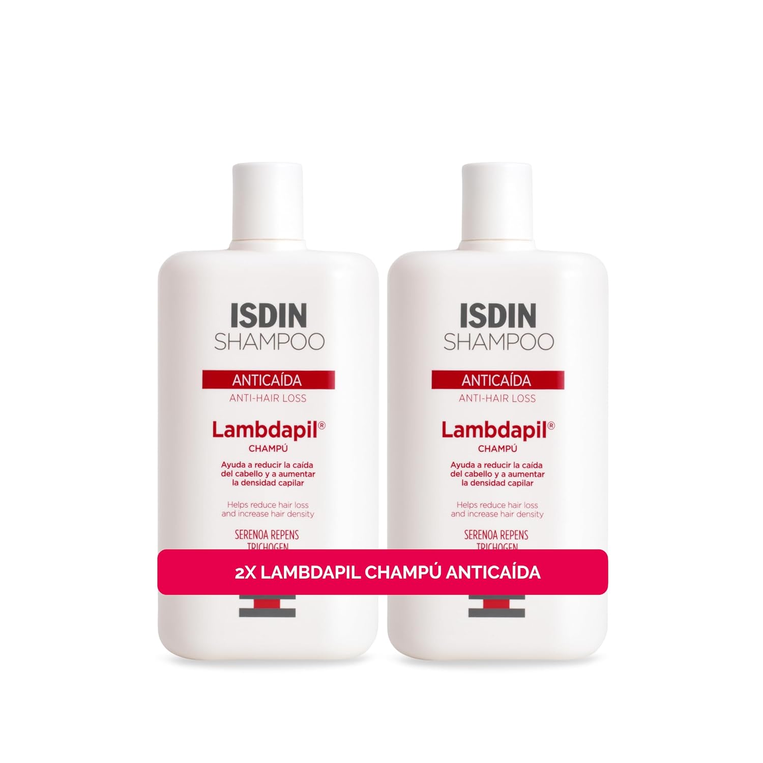 Pack x2 Lambdapil Champú Anticaída Pack x2 Lambdapil Champú Anticaída