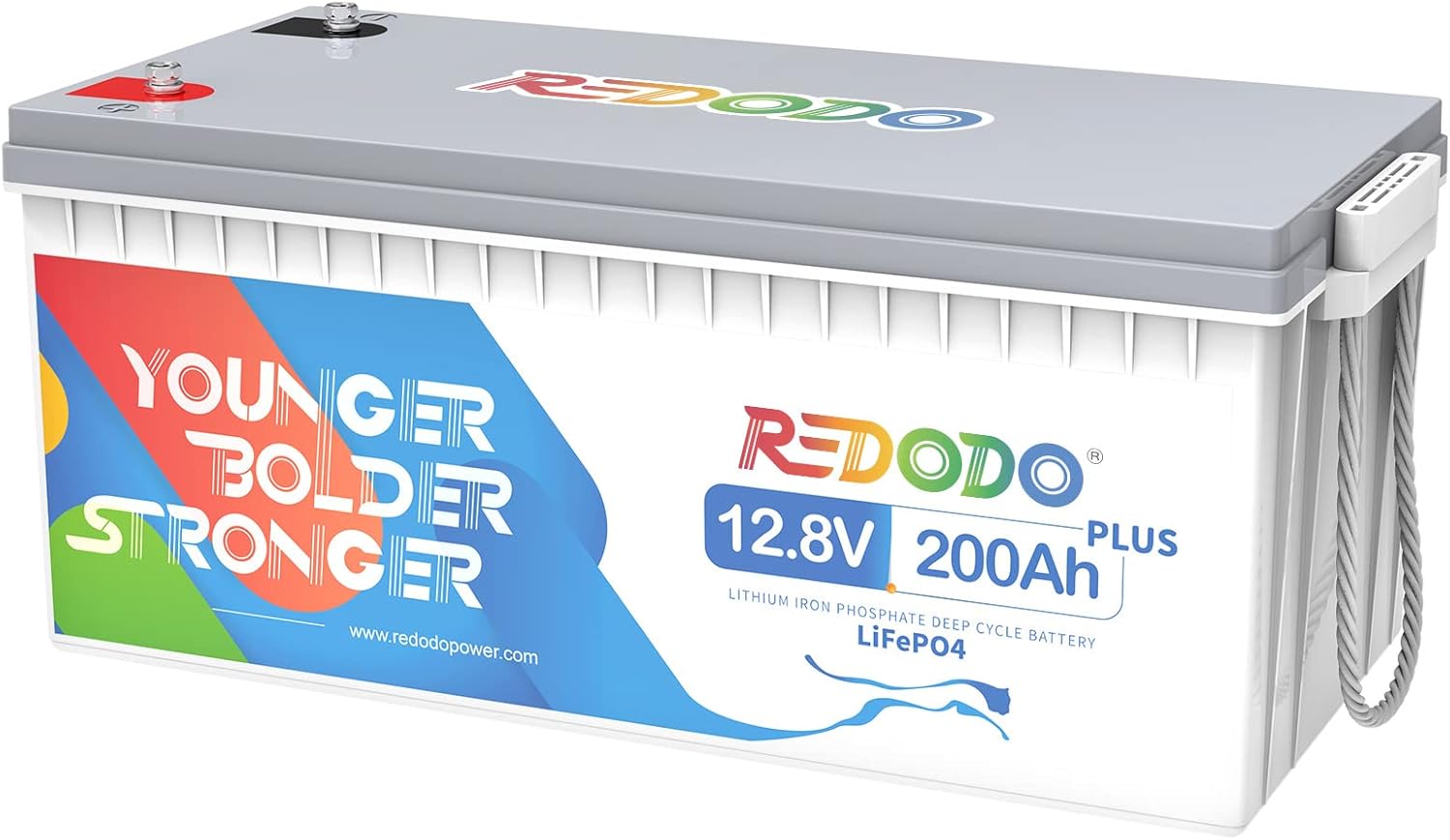 Redodo Bateria Litio 12V 200Ah Plus