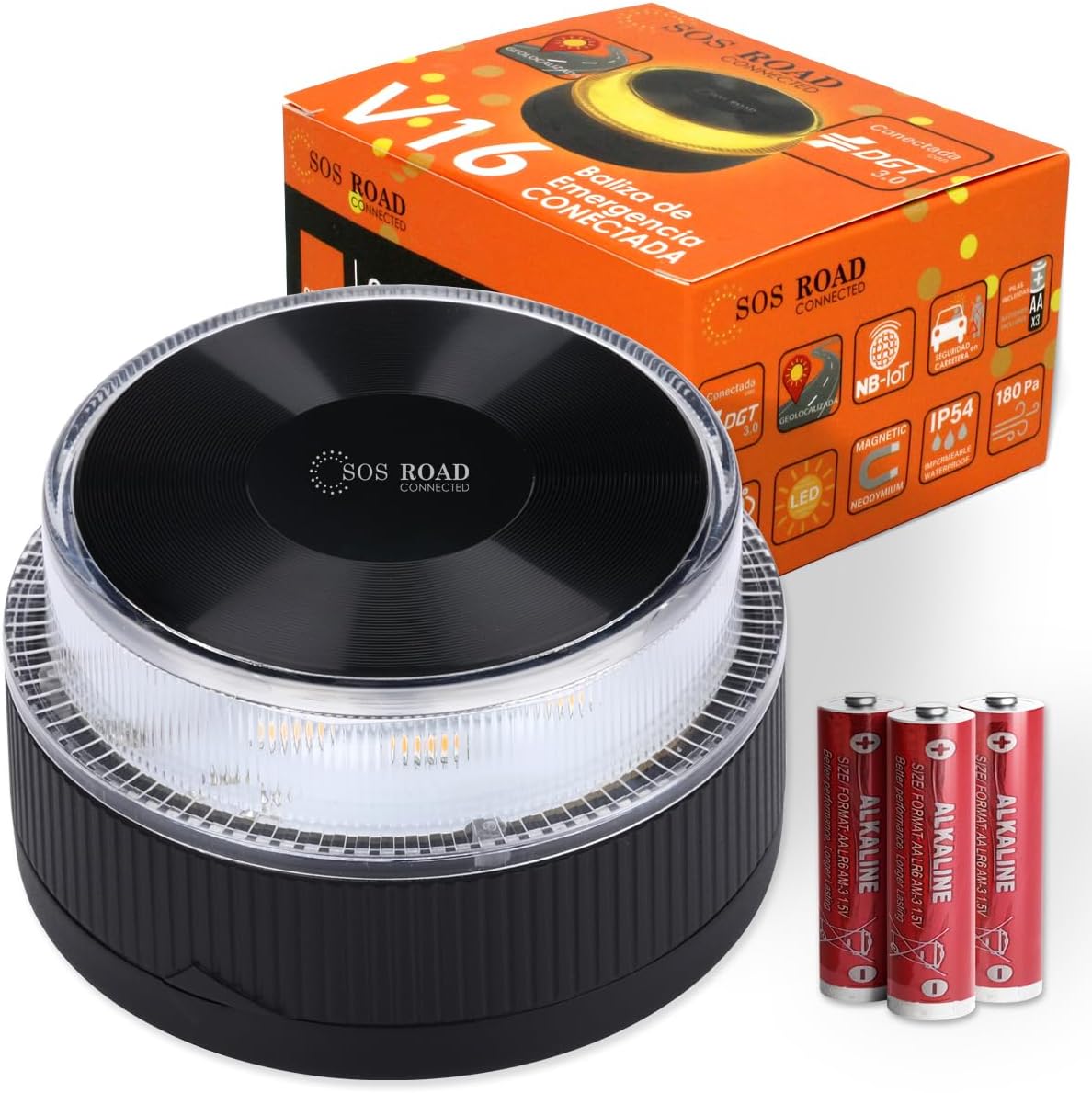 SOS ROAD Baliza de Emergencia V16