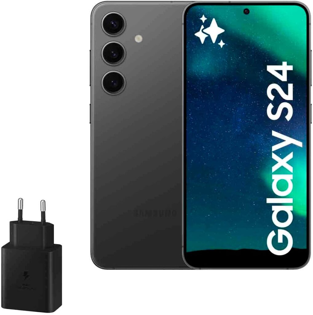 Samsung Galaxy S24 y Cargador 45W