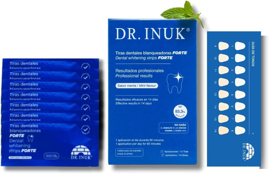 Tiras blanqueadoras dientes