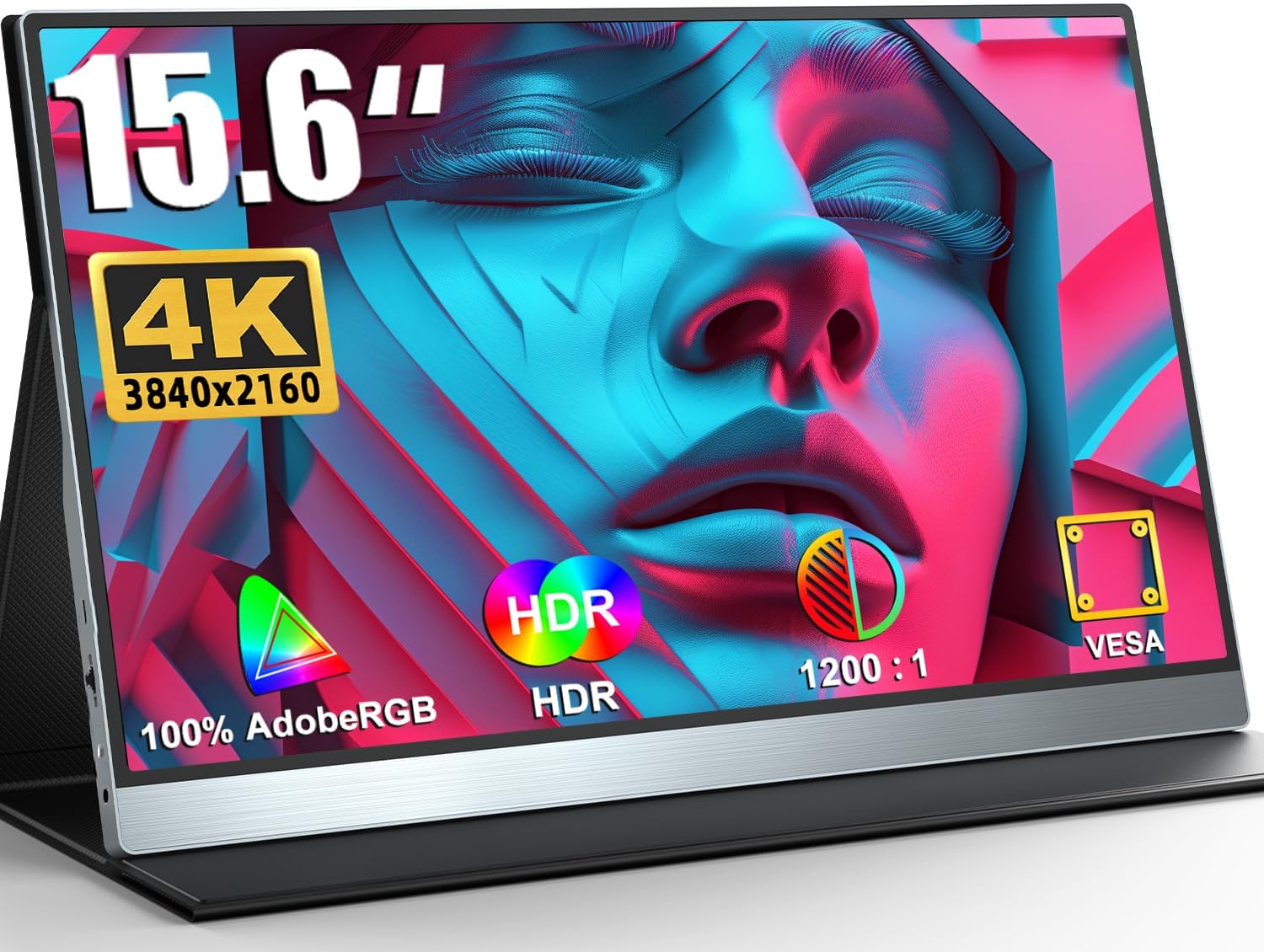 UPERFECT Monitor Portatil 4K 156