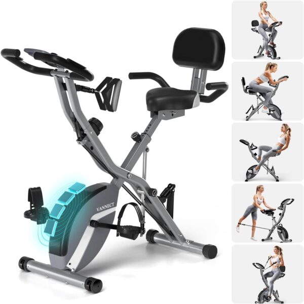 VANNECT Bicicleta Estatica Plegable