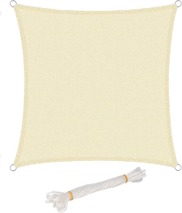 WOLTU Toldo Vela de Sombra Cuadrado WOLTU Toldo Vela Sombra Cuadrado