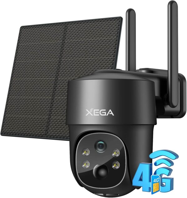 Xega 4G LTE Camara Vigilancia