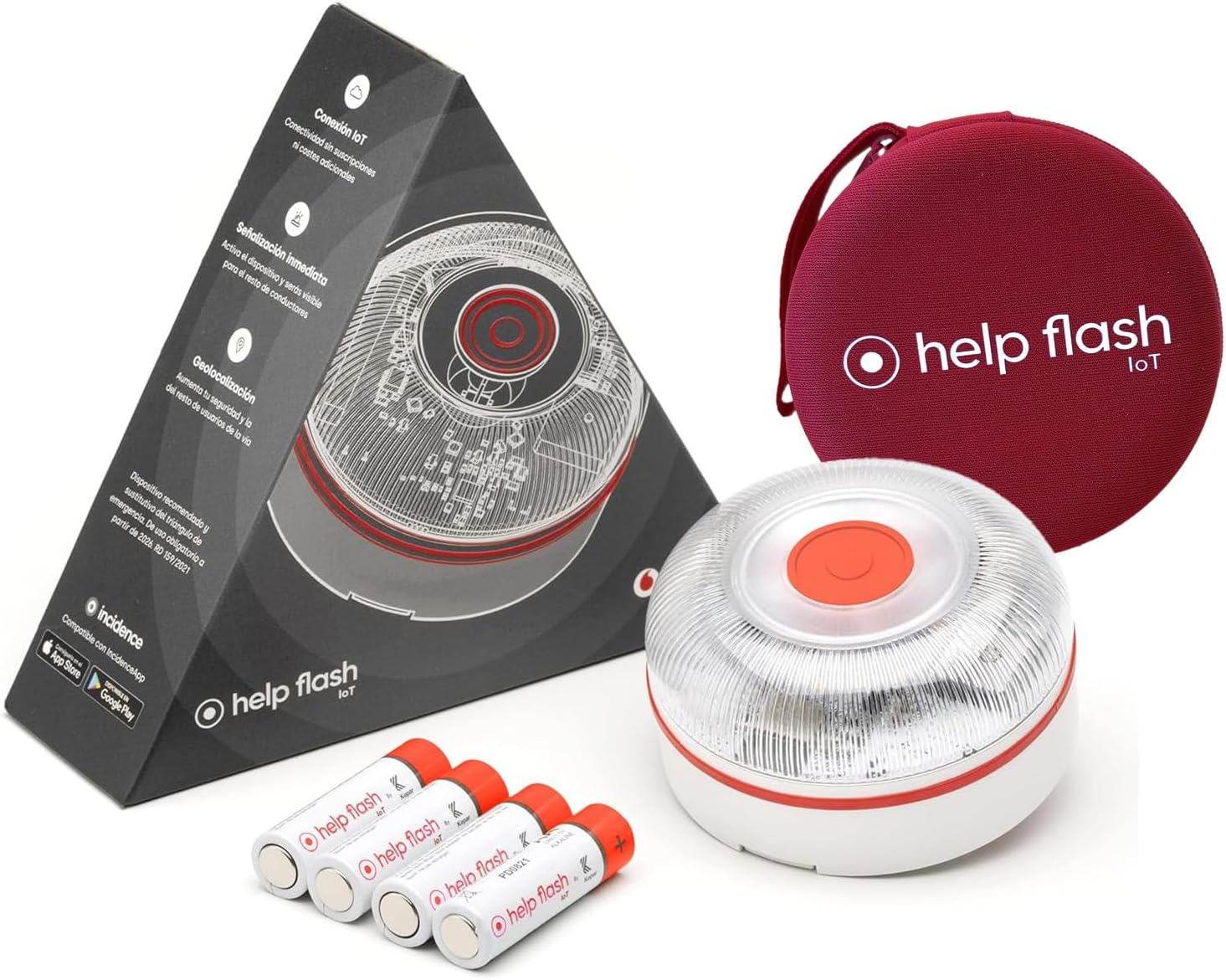 help flash IoT Luz de Emergencia