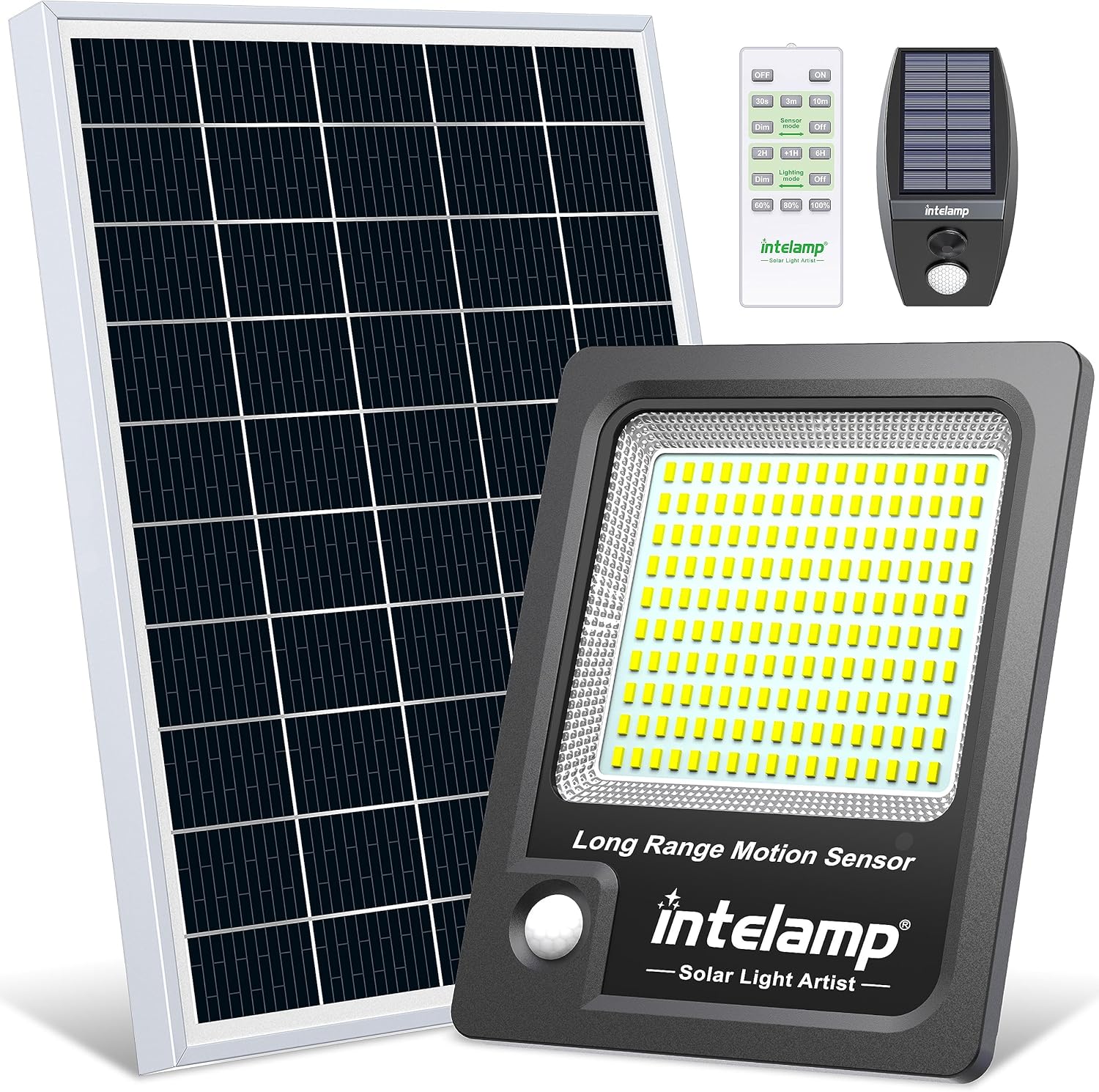 intelamp Focos Solares LED