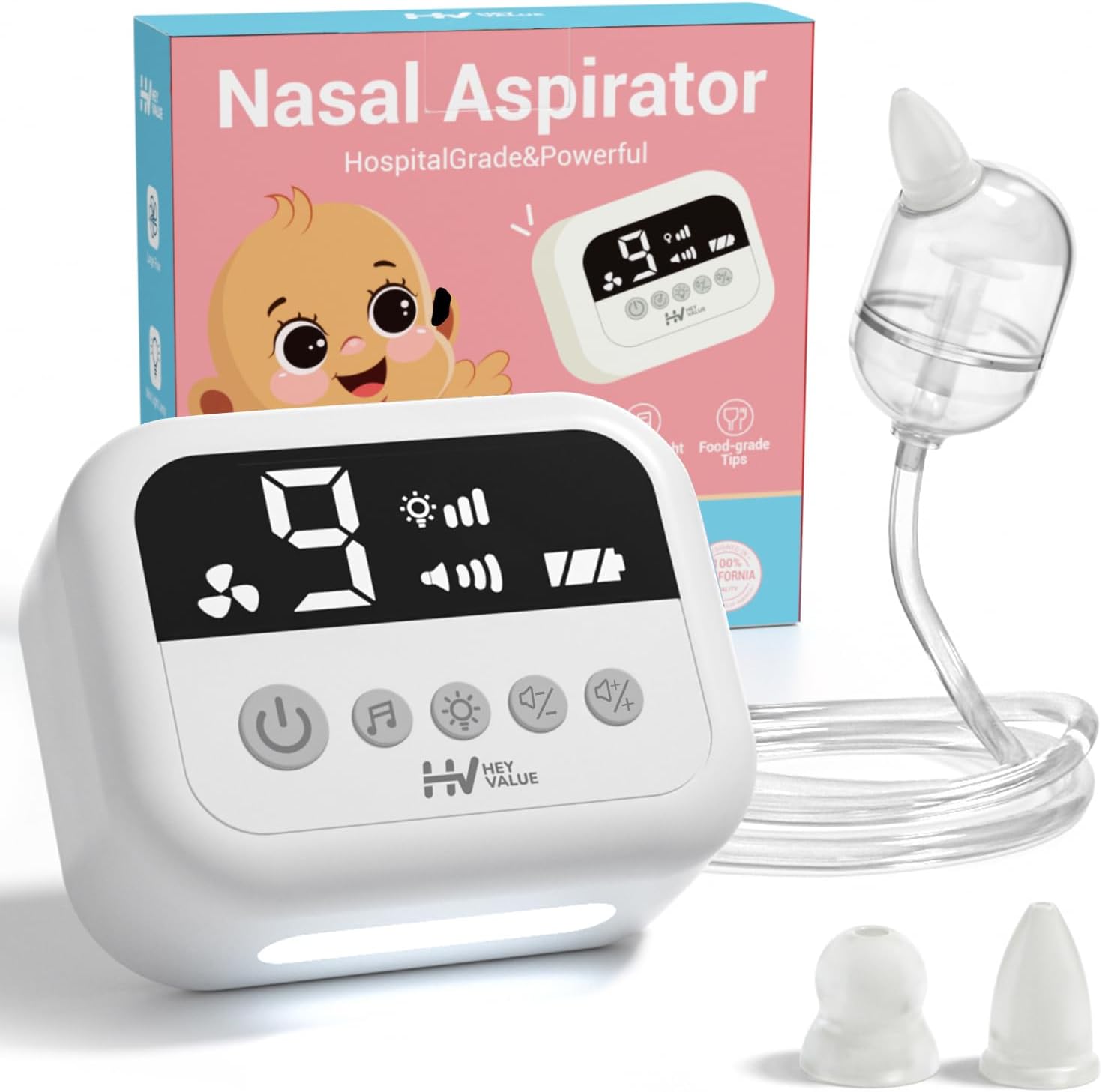 Aspirador nasal bebé eléctrico