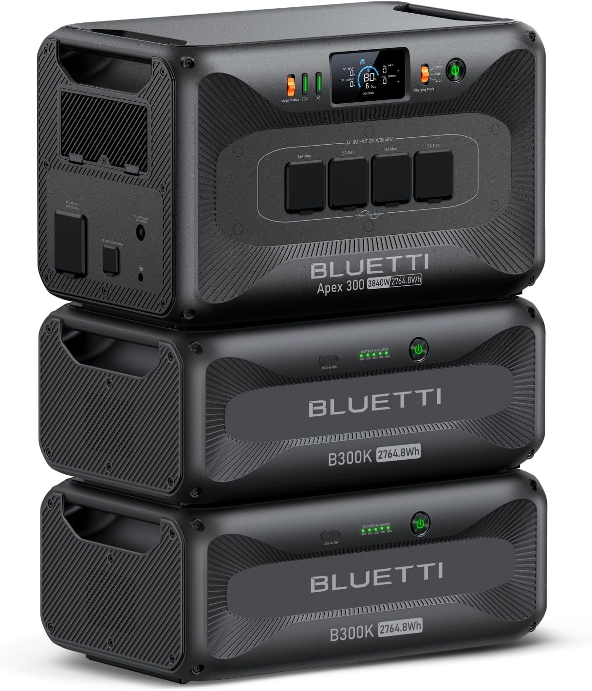 BLUETTI Apex 300 & 2 B300K