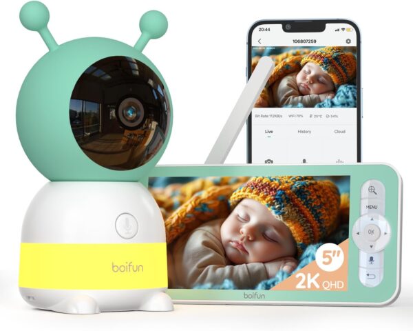 BOIFUN 2K Camara Vigilancia Bebe