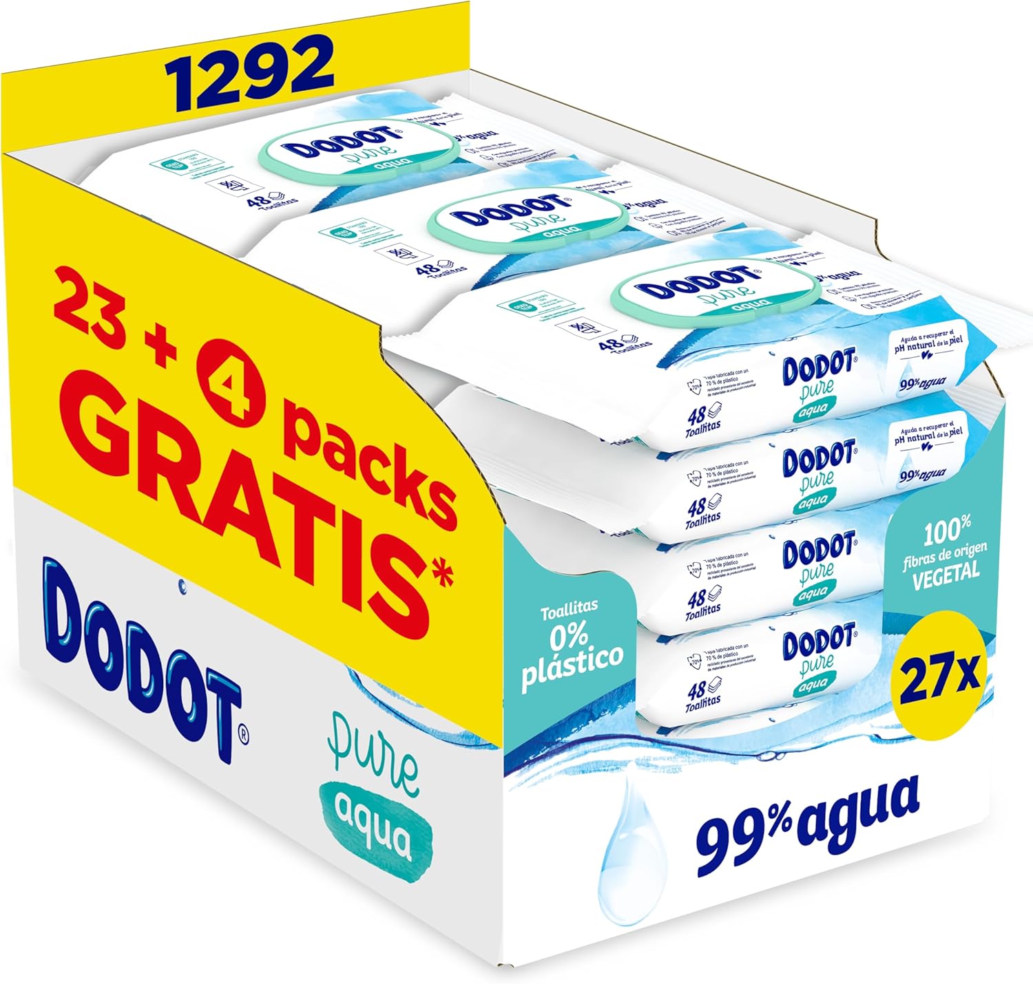 Dodot Toallitas Aqua Pure