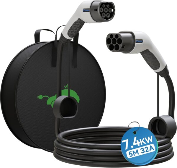 EV Cable de Carga Tipo 2 32A