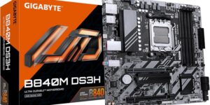 GIGABYTE B840M DS3H Placa Base - GIGABYTE B840M DS3H Placa Base -