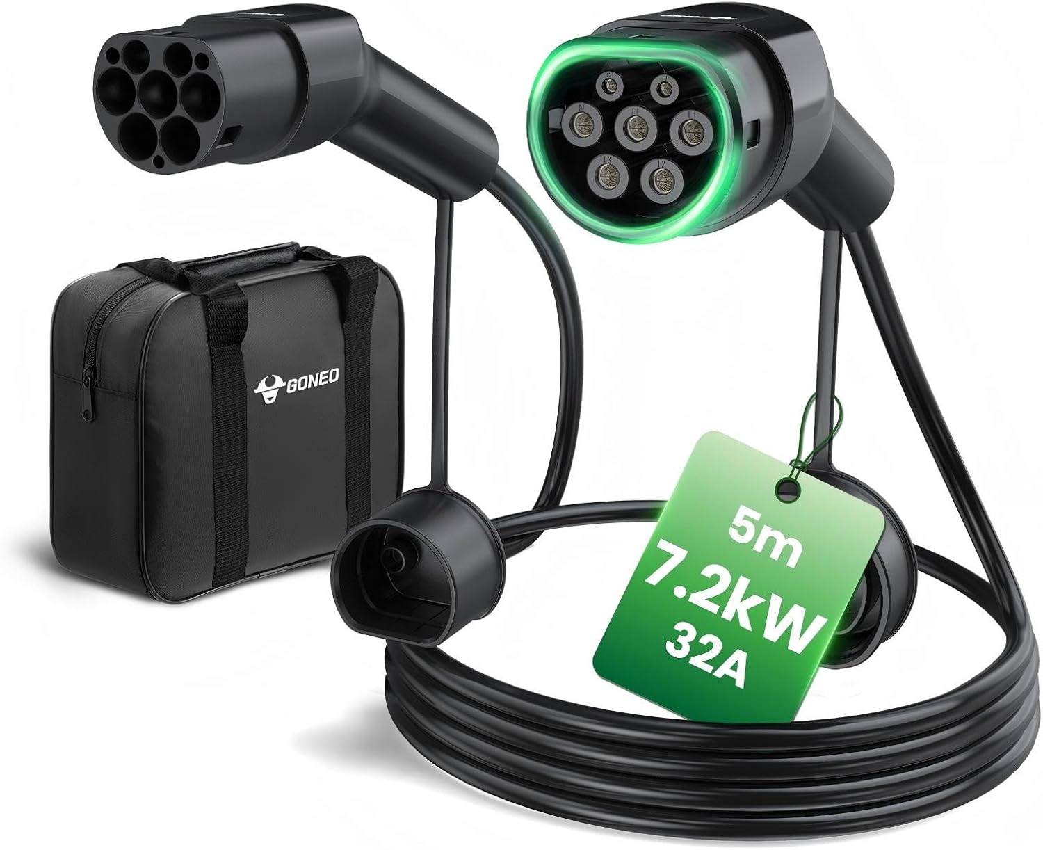 GONEO Cable de Carga Coche