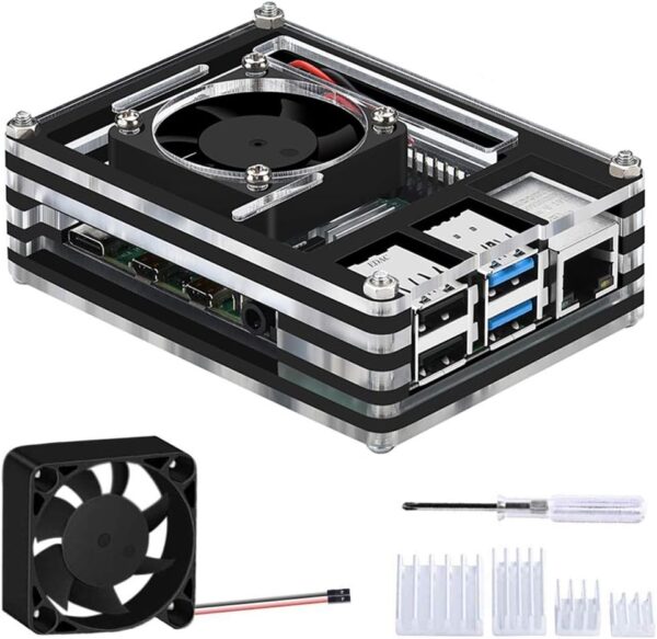 GeeekPi Caja de acrílico para GeeekPi Caja de acrílico para