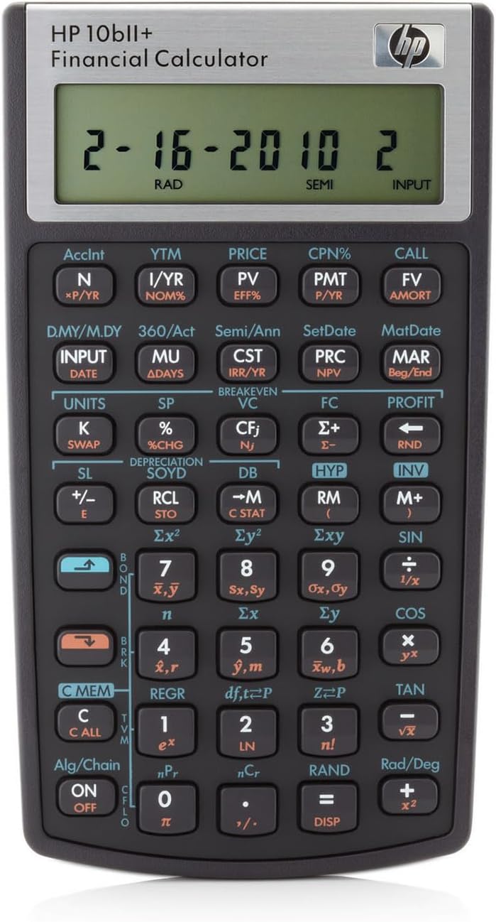 HP 10BII+#B12  Calculadora