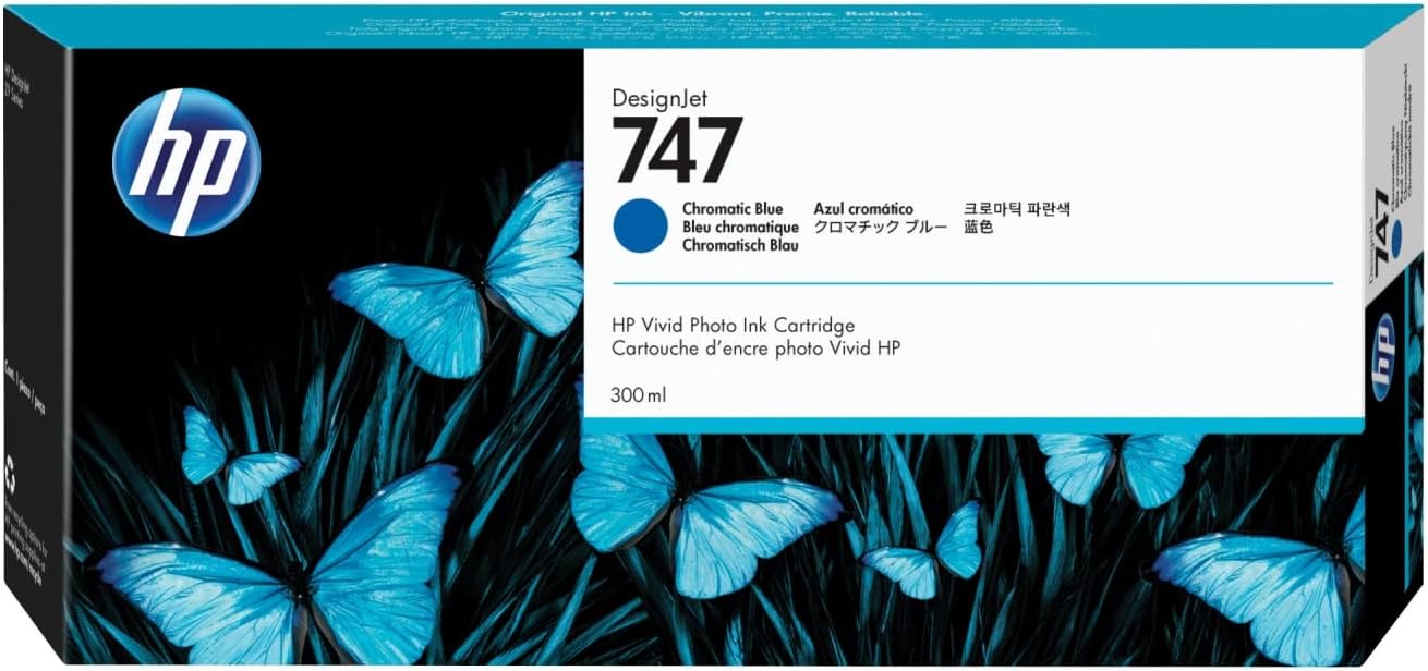 HP 747 P2V85A Azul Cromático, HP 747 P2V85A Azul Cromático