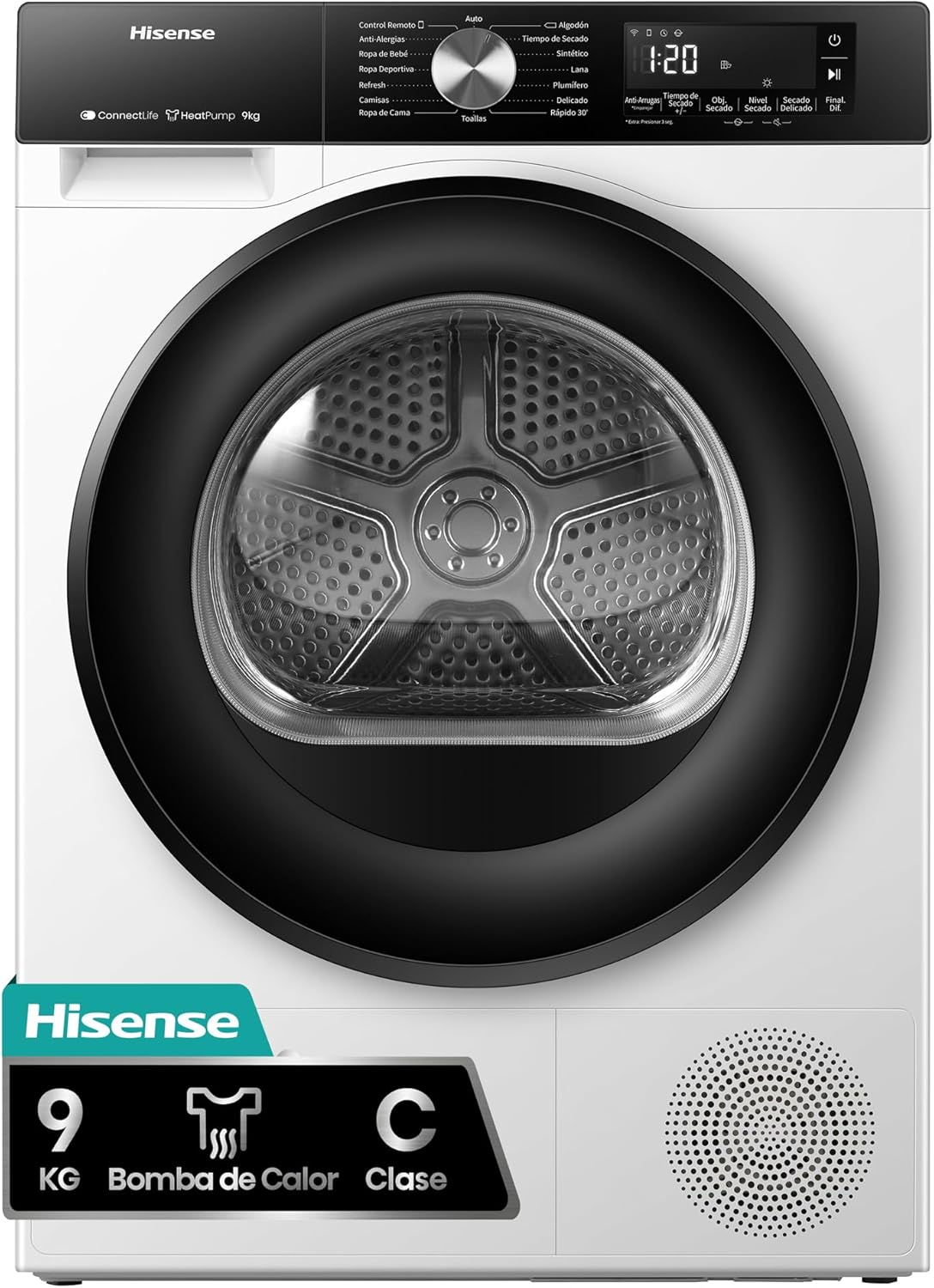 Hisense DH3S902BW3  Secadora 9